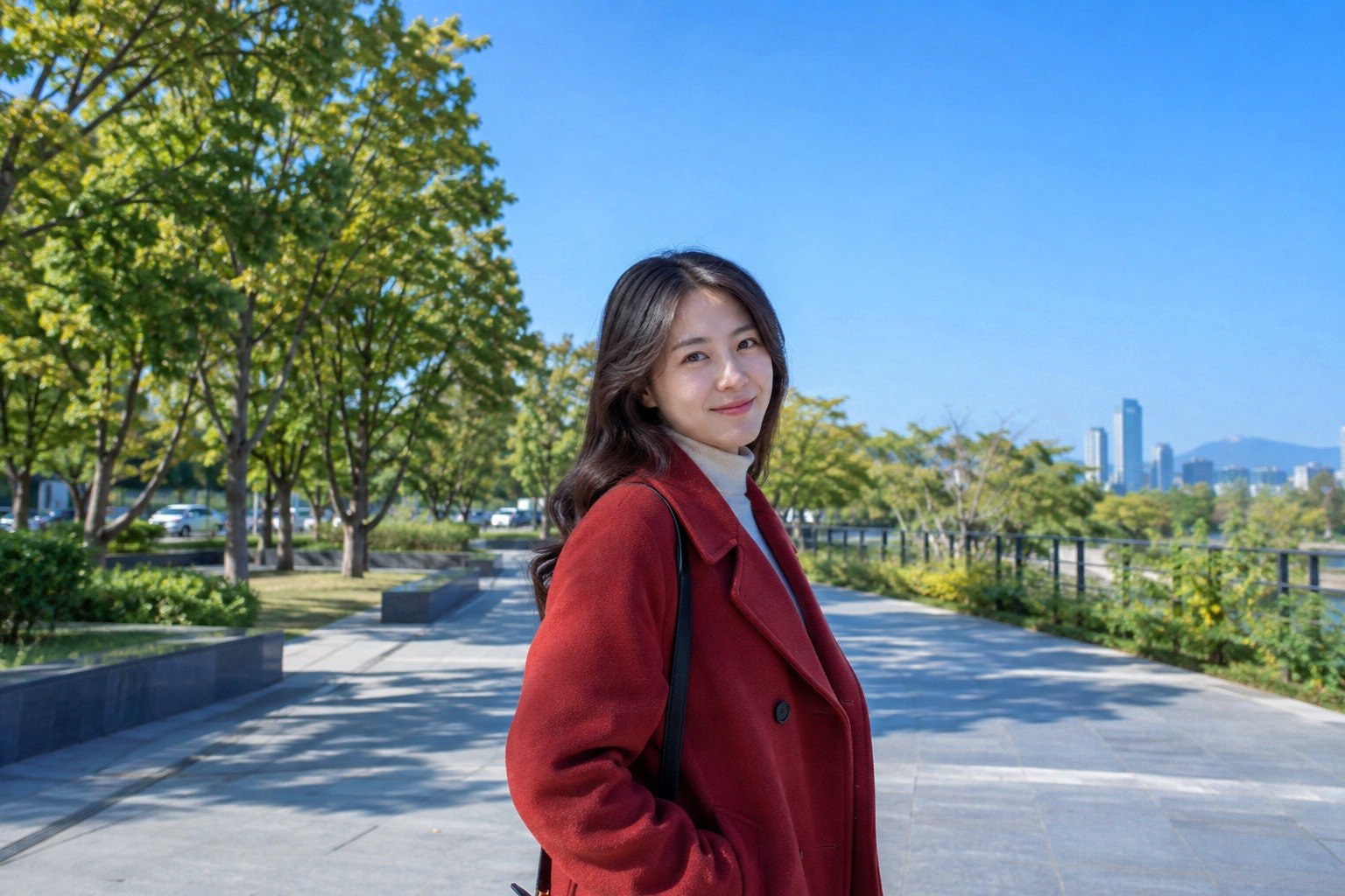 색상 — 보정 후