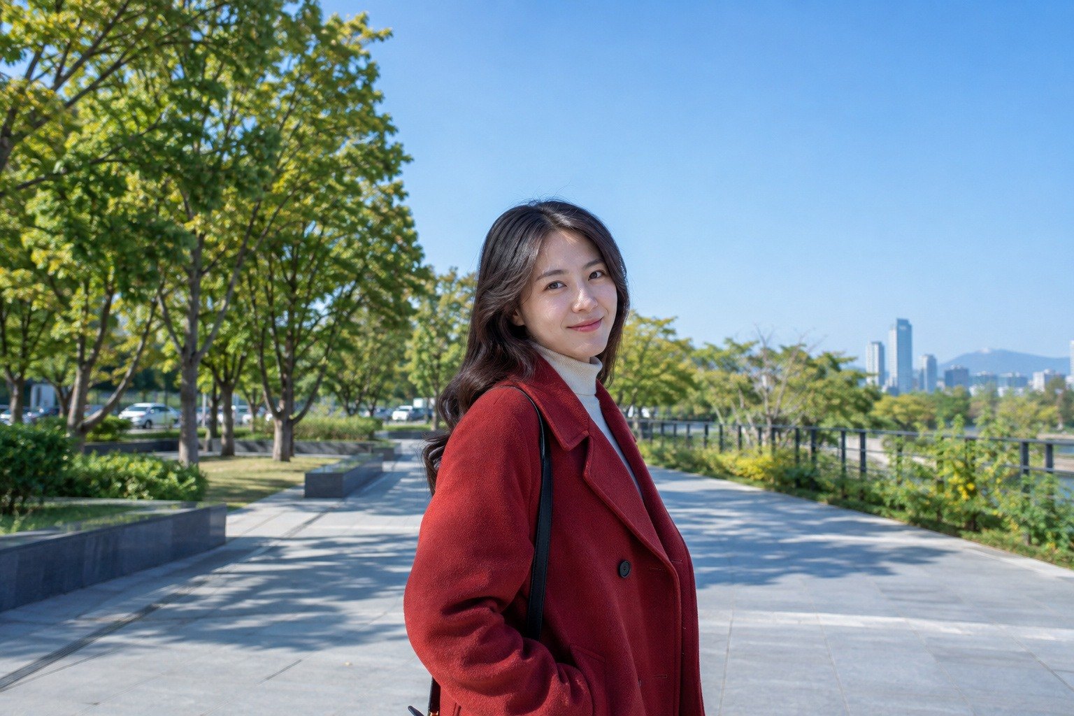 색상 — 보정 전