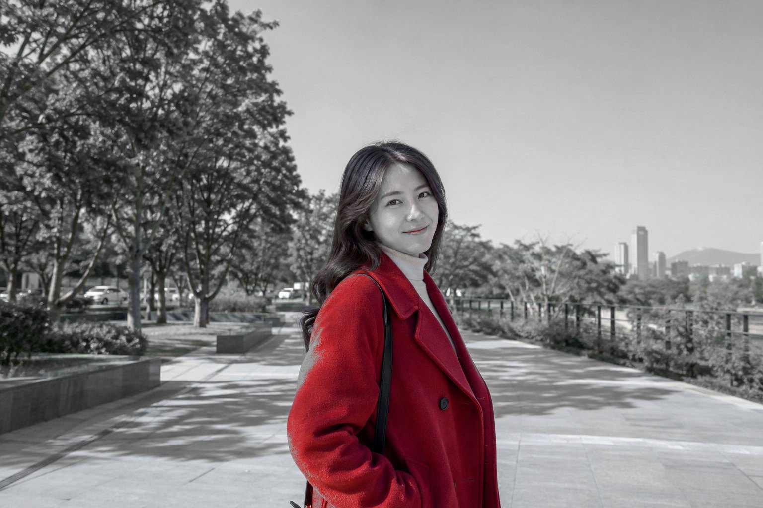 색상 — 보정 후